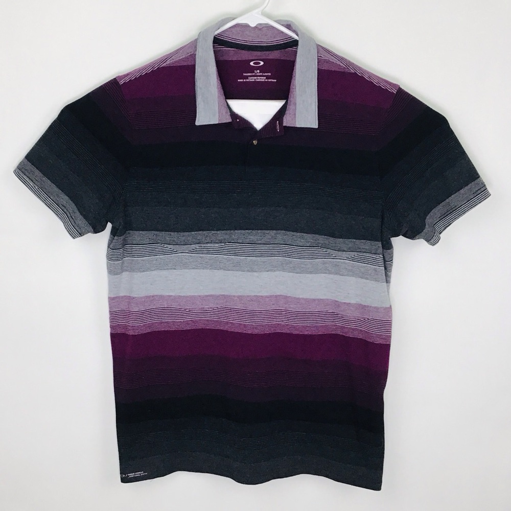 Oakley mens short sleeve polo shirt large